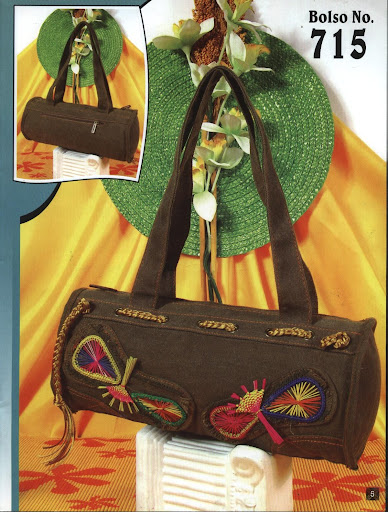 تفصيل شنط بالباتروون من الالف للياء CREANDO IDEAS BOLSOS N§ 43 003